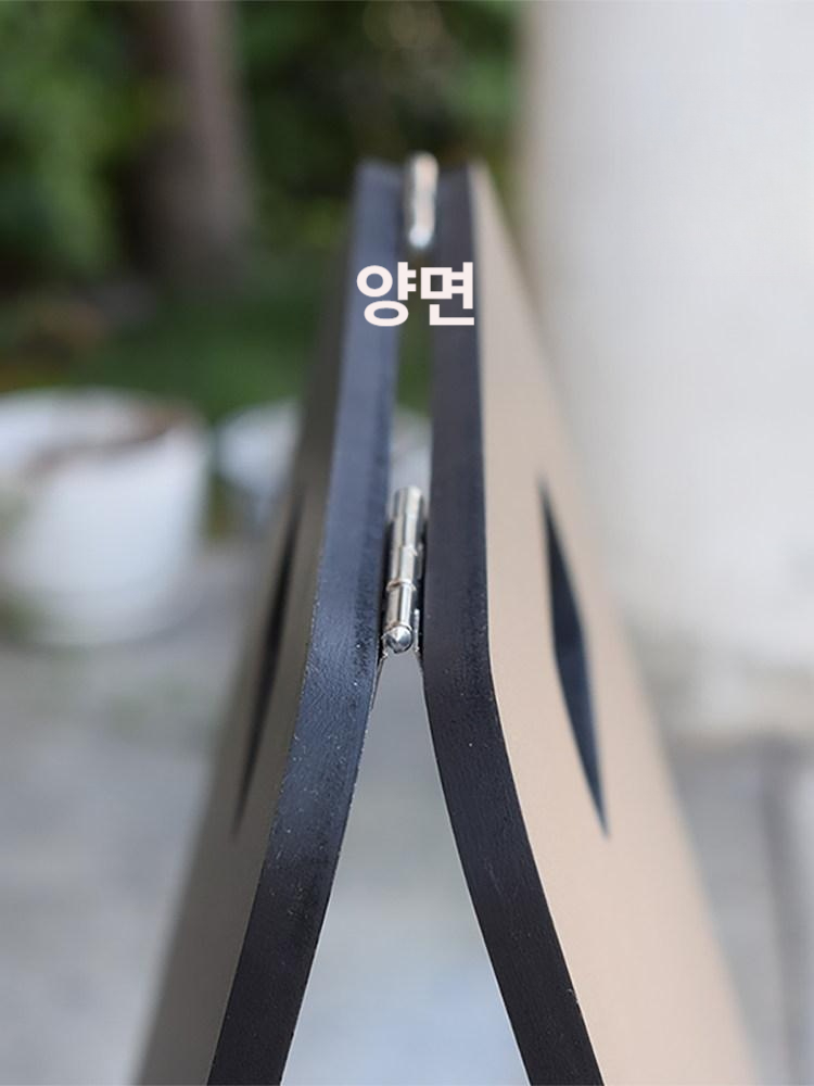 칠판 입간판 업소용 블랙보드 흑판 가게 배너 메뉴보드 광고판 드로잉 선반 홍보 - 상세 이미지 4