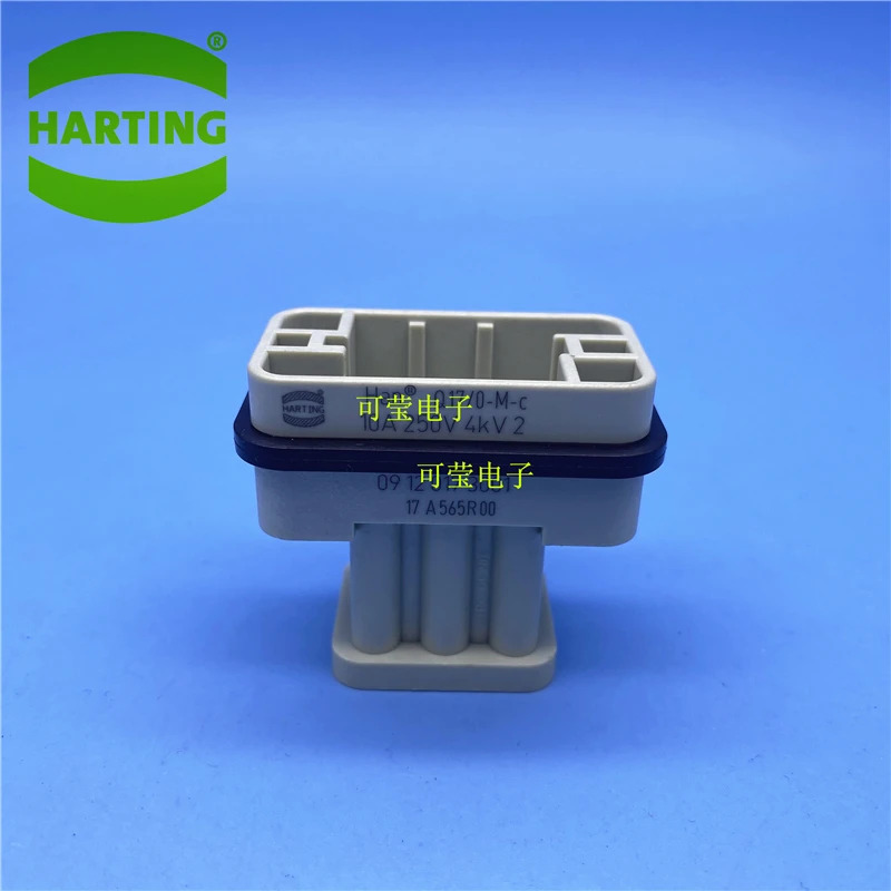HARTING 0913001 HanQ 17/0-M-c 10A 헤비 듀티 커넥터 신