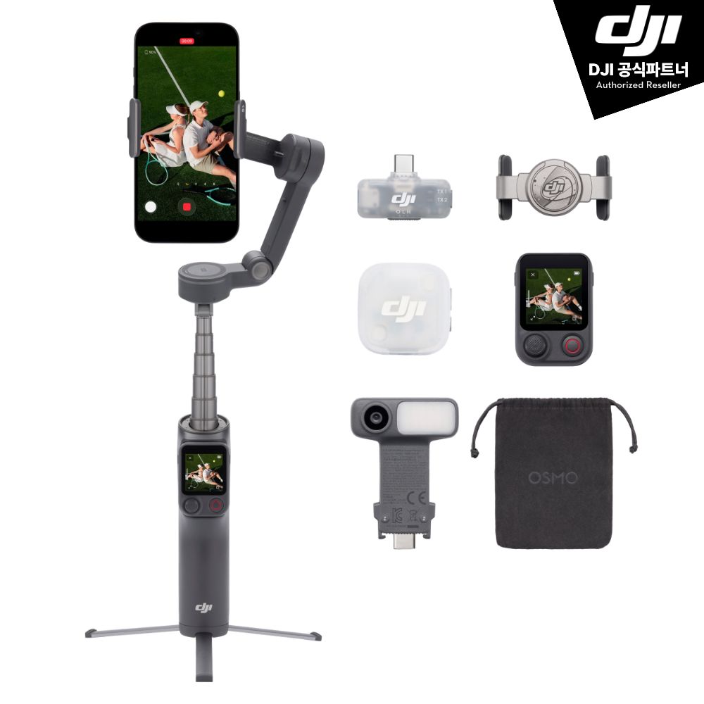 DJI Osmo Mobile 8P 오즈모 모바일 8P 크리에이터 콤보 - 상품 이미지