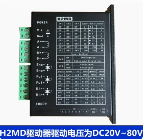 스테핑 모터 드라이버 H2MD 24V-80V
