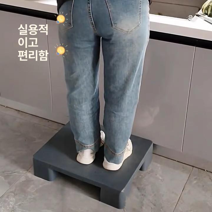 플라스틱 파렛트 깔판 소형 창고 바닥 받침대 방습 마트 물품 운반용 - 상세 이미지 5
