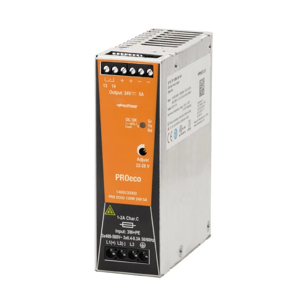 Weidmuller 스위칭 전원공급장치 PRO ECO3 1469530000 120W 24V 5A