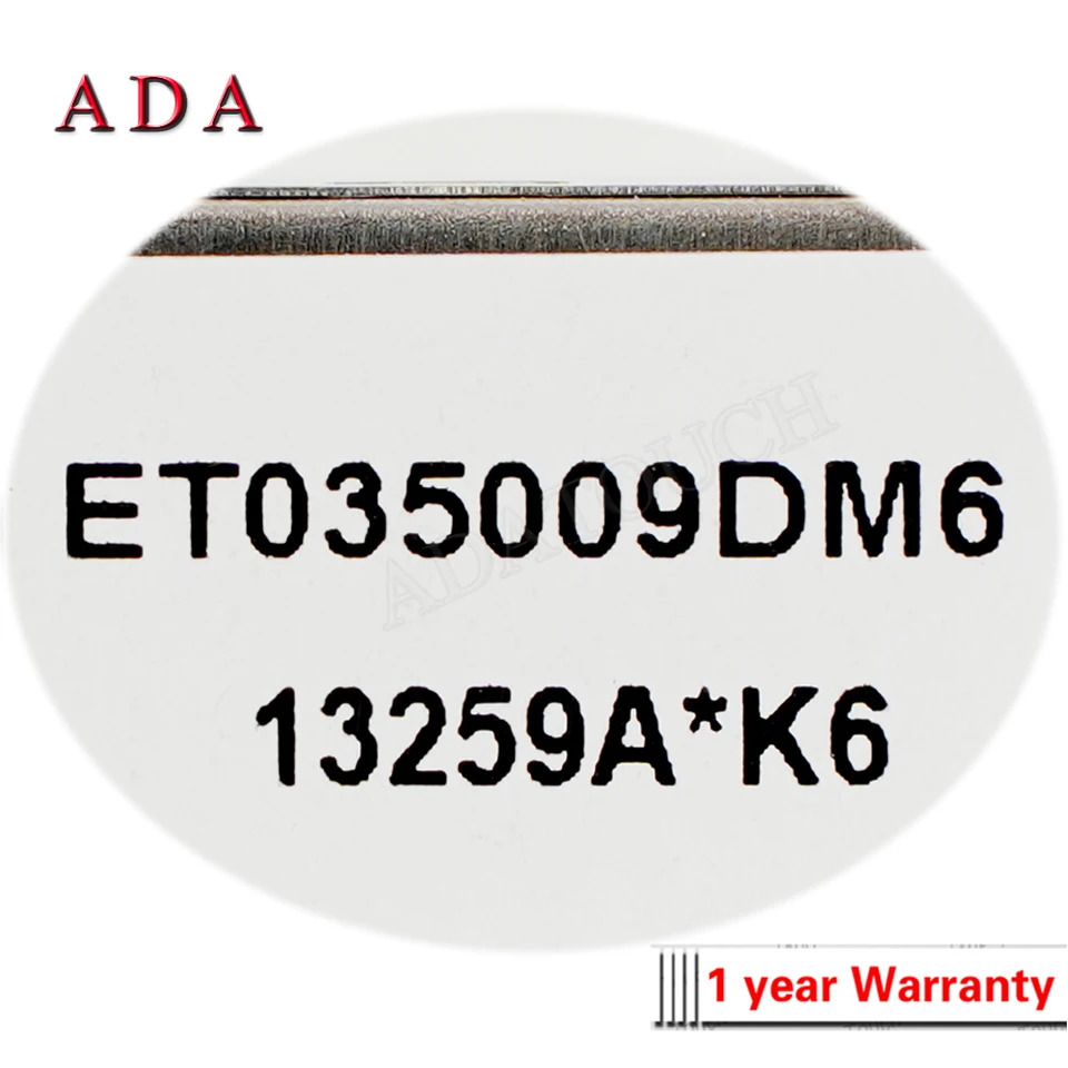 EDT ET035009DM6 LCD 디스플레이 패널 신 오리지널
