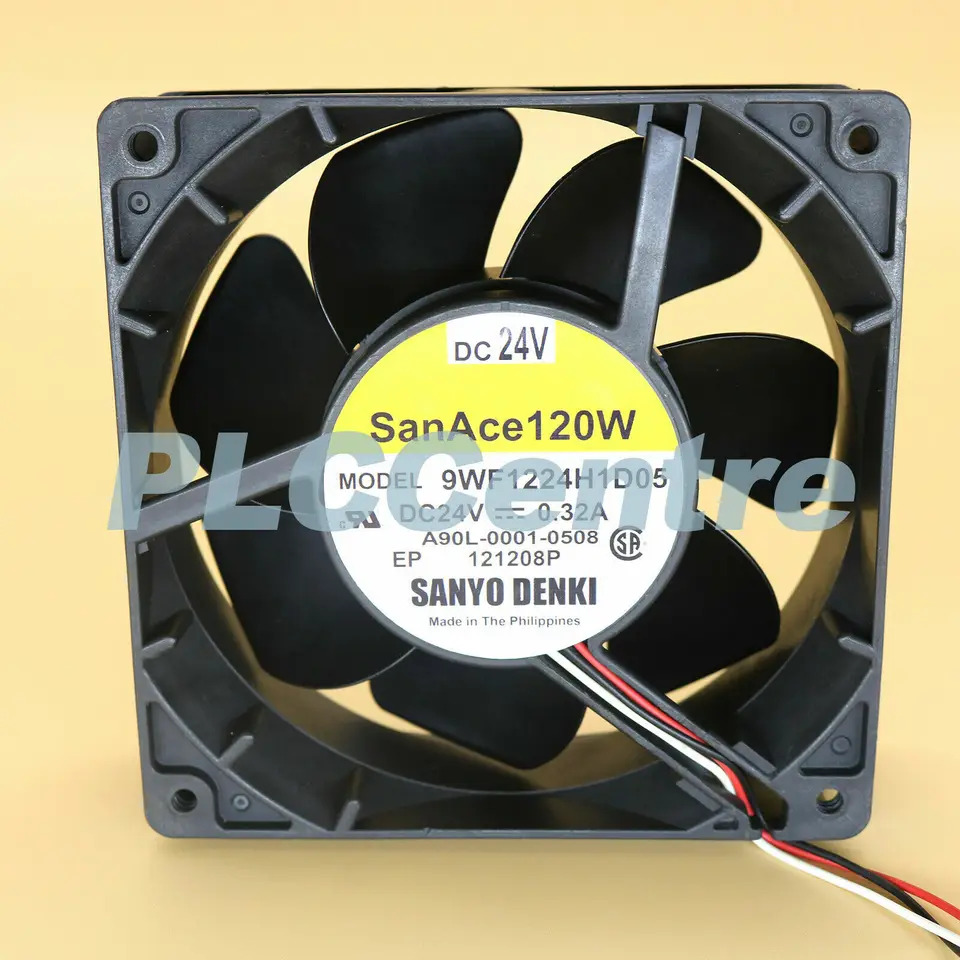Sanace120W 냉각팬 Fanuc DC24V 0.32A 9WF1224H1D05 신 A90L-0001-0508
