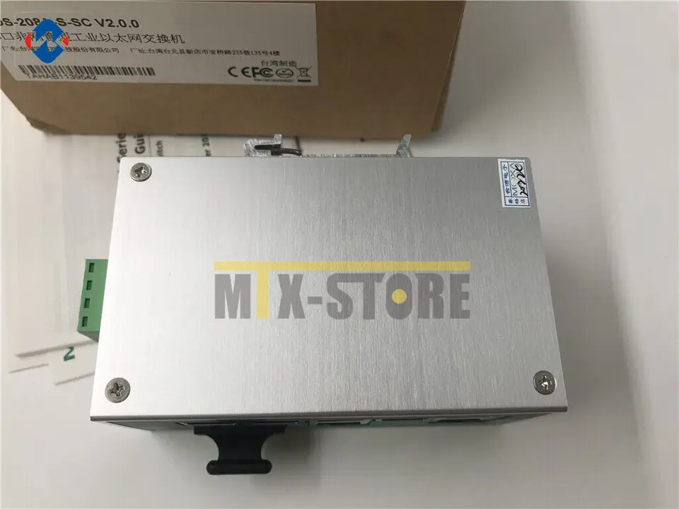 MOXA EDS-208A-S-SC 산업이더넷 스위치신