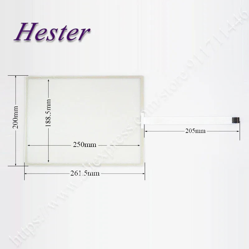 T121S-5RB014N-0A18R0-200FH 터치 패널T121S-5RB014N-0A18R0-200FH 스크린 유리 디지타이저