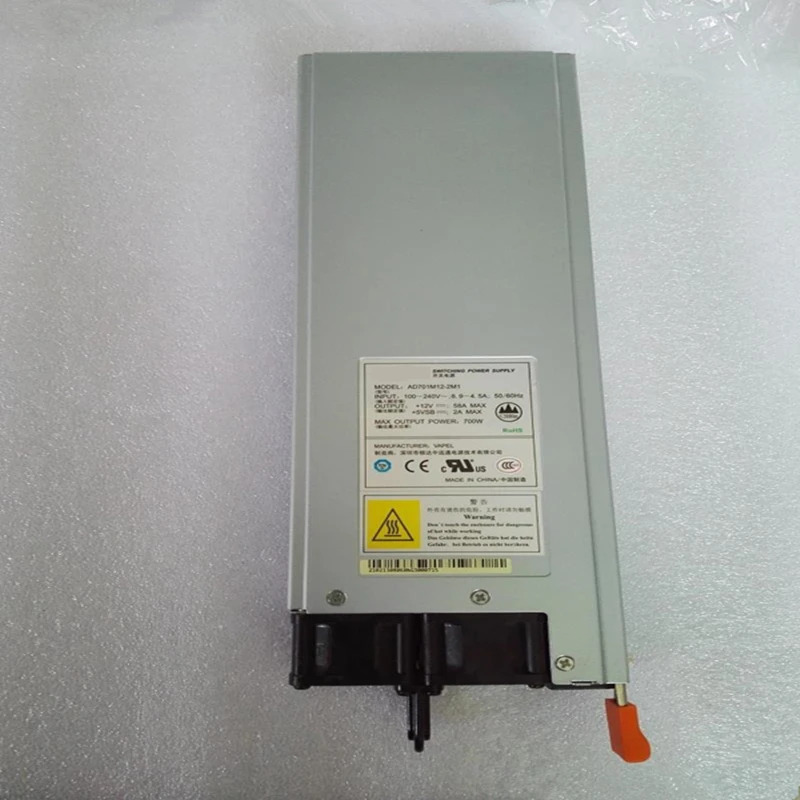 화웨이호환 S2600 오리지널 PSU S3200 D120S T3500 V1300N 700W 전원공급장치 AD701M12-2M1 02130806 신