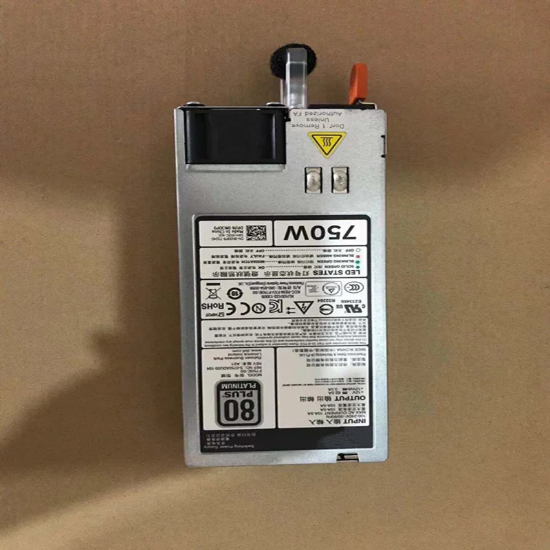 델 R620 520 720 820 420 750W 전원공급장치 E750E-S0 F750E-S0 D750E-S1 D750E-S3 DPS-750AB-2A 12A 29A 0N30P9