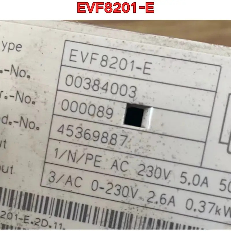 리퍼 인버터 EVF8201-E 기능 정상