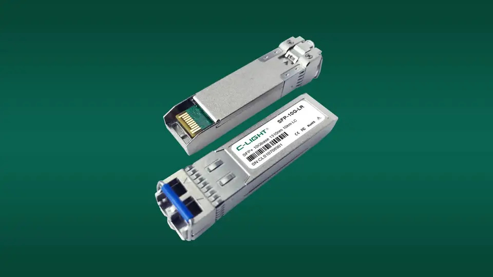OEM SFP -10G-ZR 호환  송수신기 SMF 1550nm 100km LC DOM 전송 네트워크 C-Light