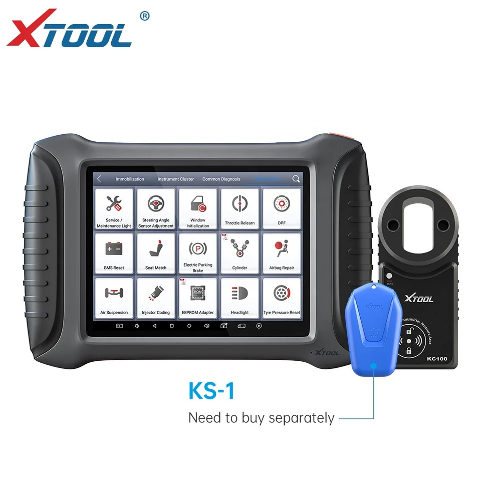 XTOOL X100 PAD3 자동 키 프로그래머 KC100 KS-1 엘리트 진단 프로그래밍 도구