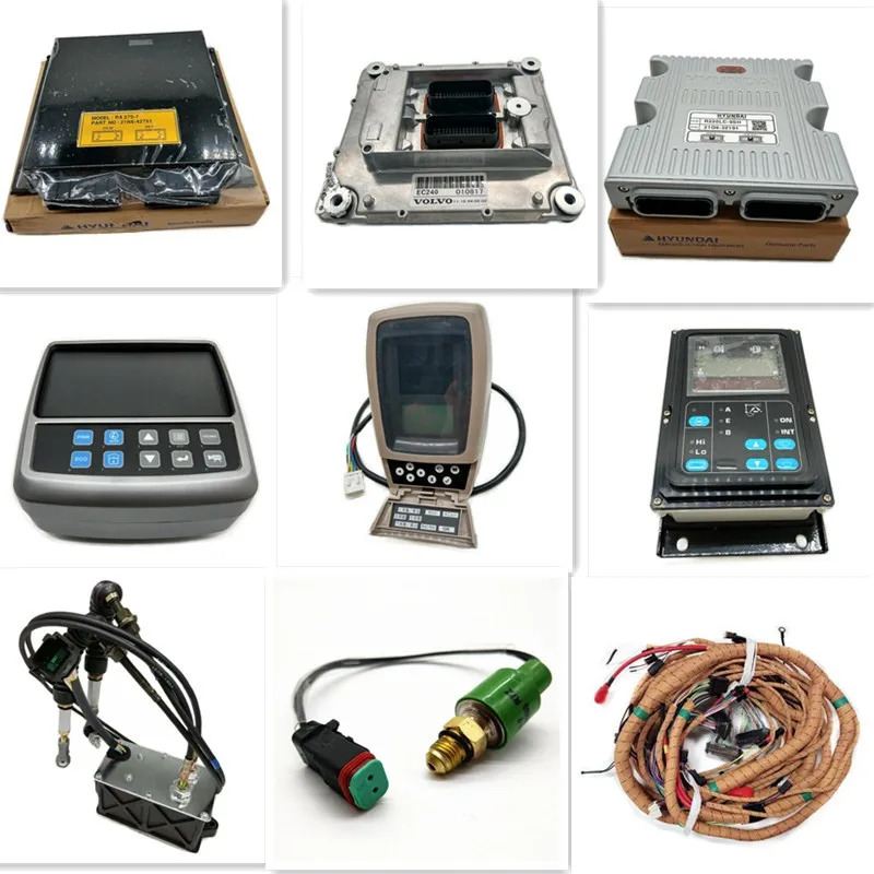 JISION 예비 부품 R220-9S 굴삭기 모니터 클러스터 Assy 21Q6-30104