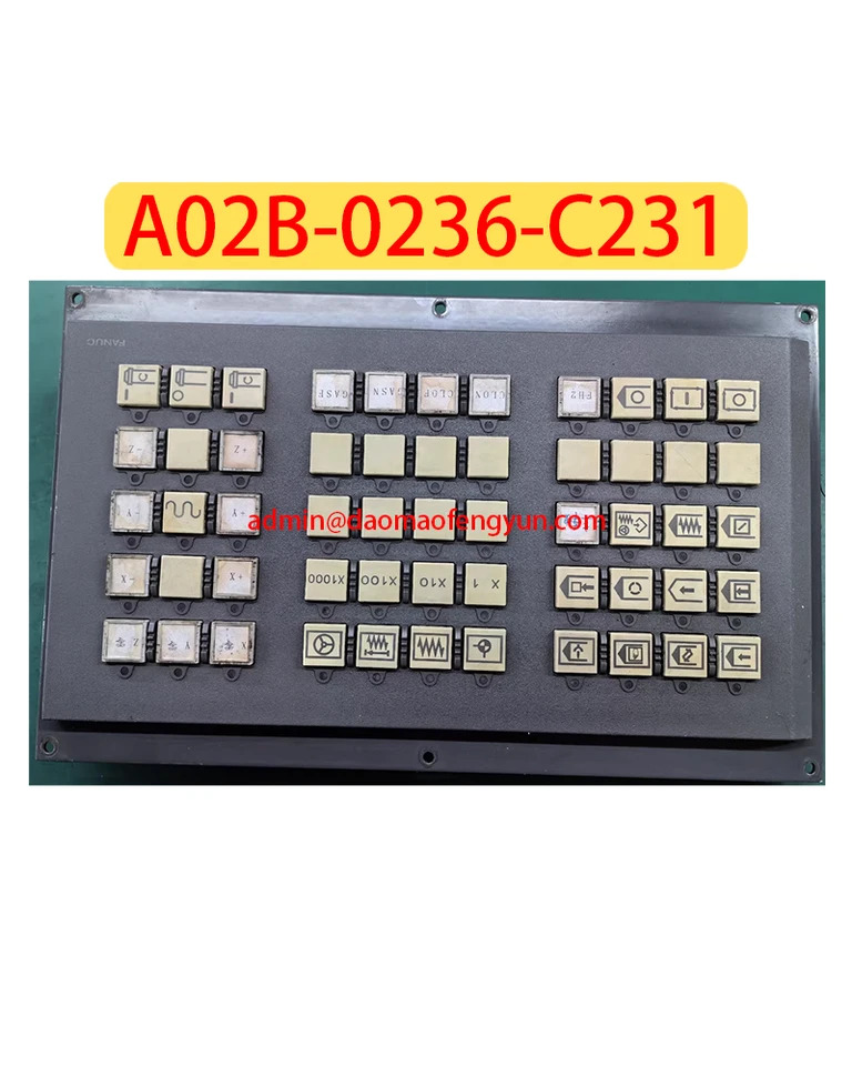 IO 보드와 A02B-0236-C231 리퍼 오퍼레이터 패널 A02B 0236 C231