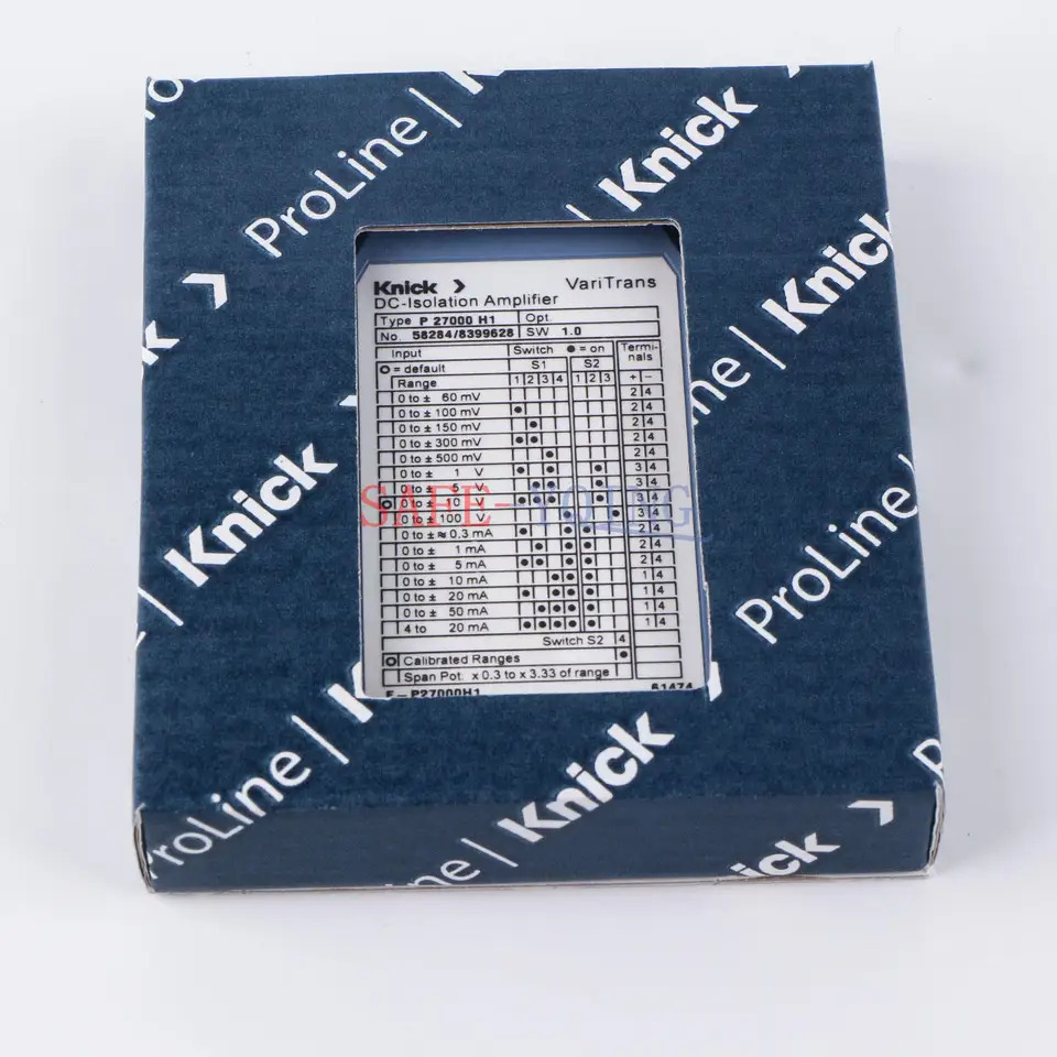 Knick P27000H1 절연 증폭기 모듈 신
