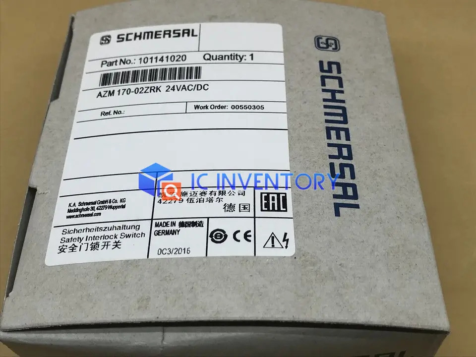 SCHMERSAL 안전 스위치 AZM170-02ZRKA 24VAC/DC