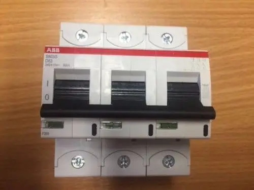 ABB 하이 브레이킹 회로차단기 S803S-D63 S803S-K63 신