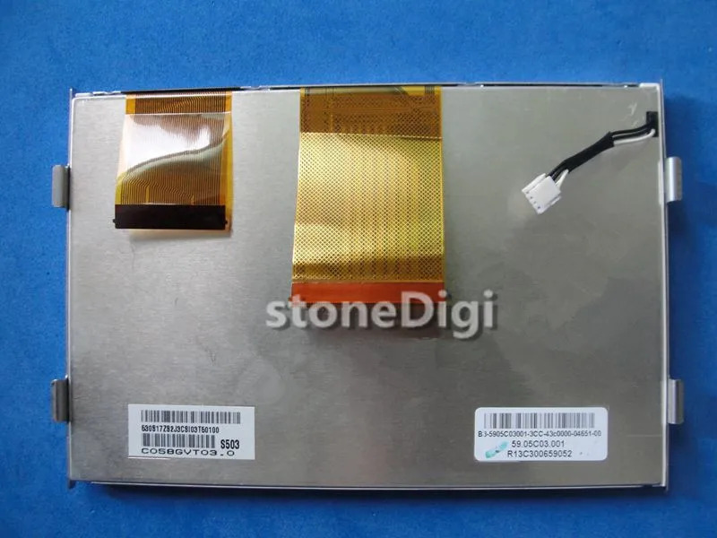 오리지널 LCD 디스플레이 스크린 패널 C058GVT03 C058GVT03.0 C058GVT03.1 5.8 인치