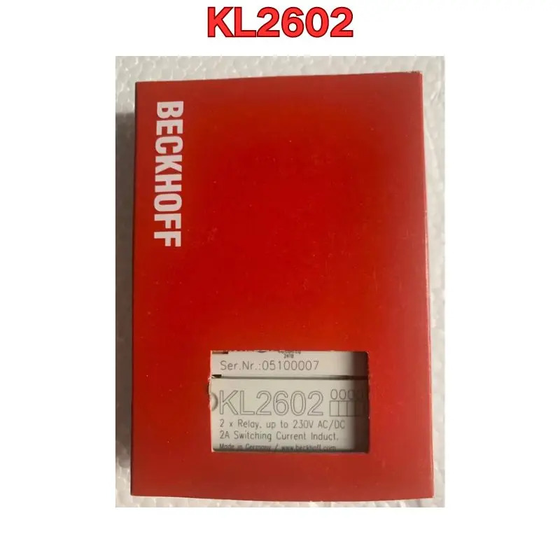 Beckhoff 모듈 KL2602 신