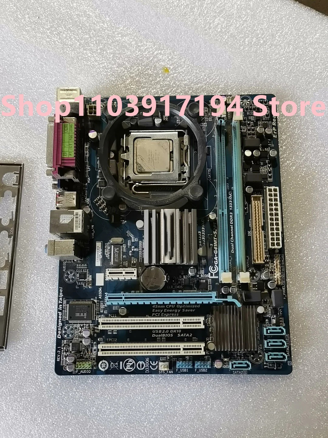 기가 바이트호환 G41MT-S2PT 마더보드 E5400 ddr3 GA-G41MT-S2PT