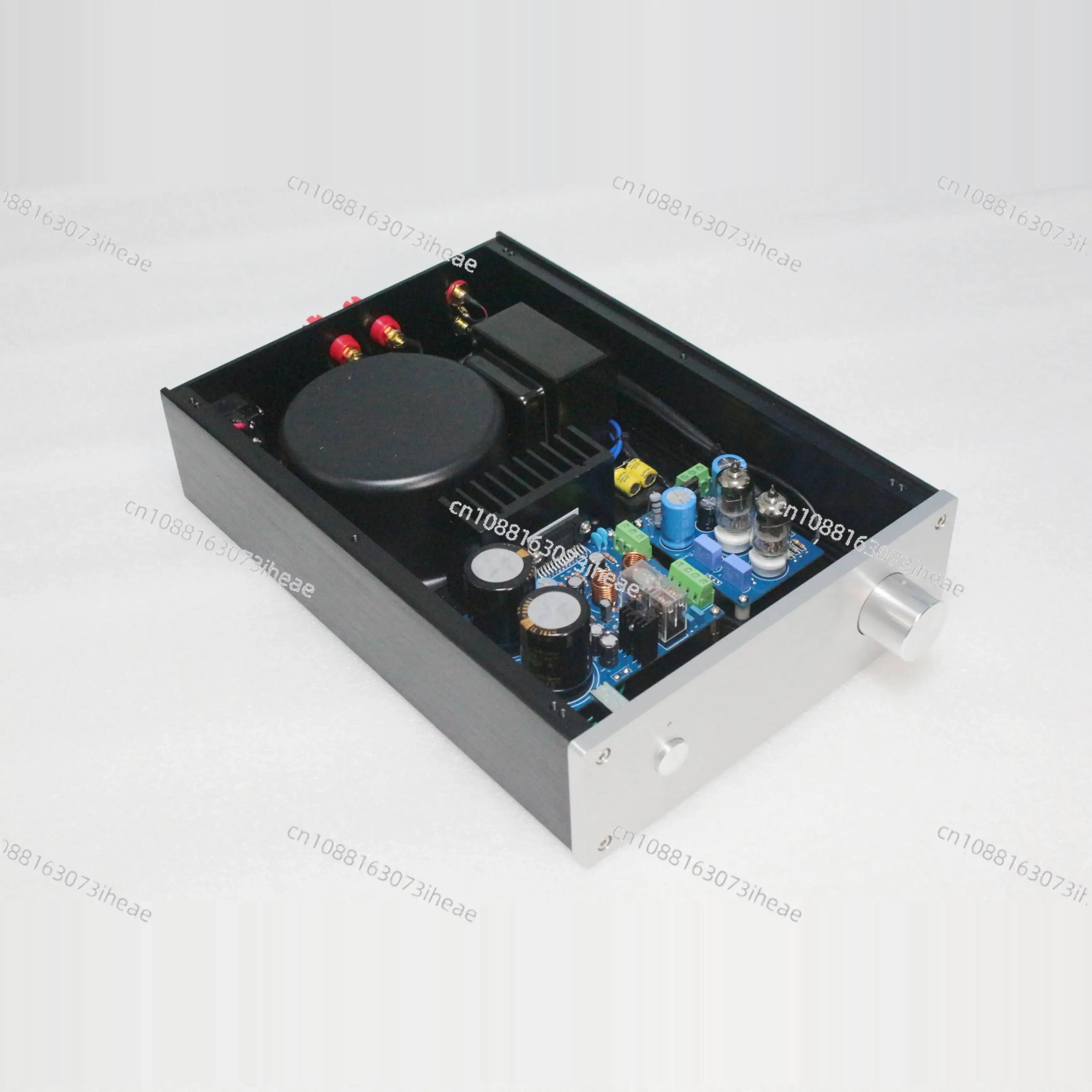 TDA7293 L4780 파워앰프 6J1 튜브 프런트 스테이지 완성품과 결합된 기계