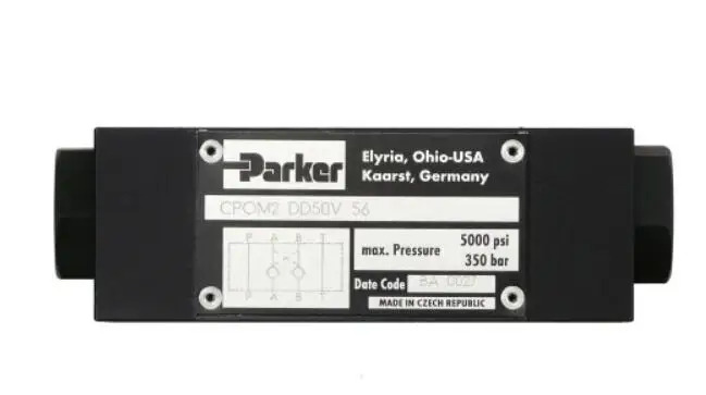 Parker 유압 제어 체크밸브 CPOM2DDV56 CPOM2 DDV 56 350bar ElyriaOhio-USA Kaarst 독일 체코