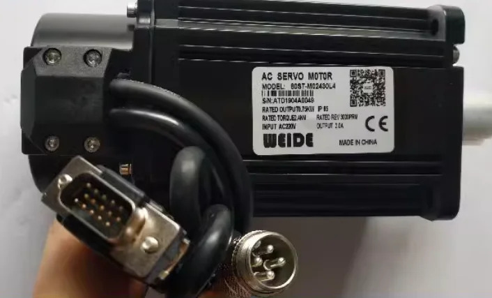 WEIDE AC 서보모터 80ST-M02430L4Z 0.75KW 220V 3.0A 80ST-M03520L4Z 80ST-M04025L4ZV