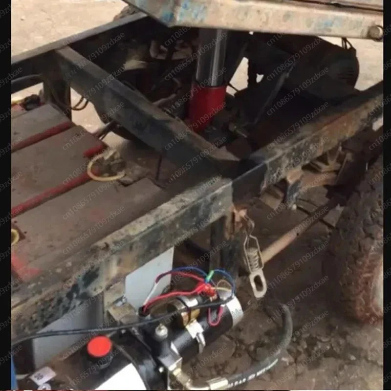 전기 삼륜차 유압 덤프 키트 전제어 리프트 부품 12V 24V 48V 60V 72V