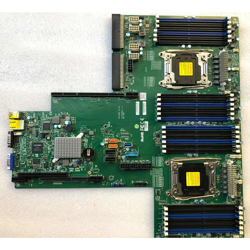 Supermicro 서버 마더보드 X10DRU-iE5-2600 v4/v3 군 LGA2011 DDR4