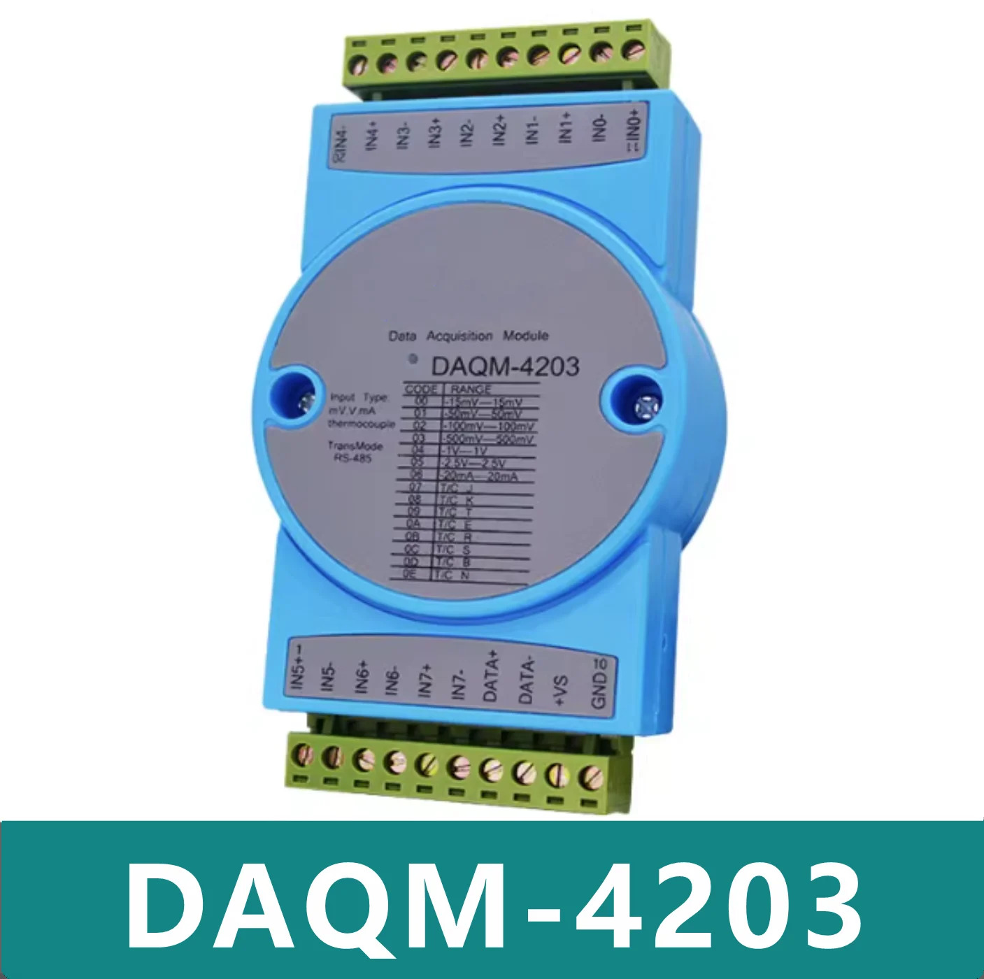 DAQM-4203 열전대 온도모듈