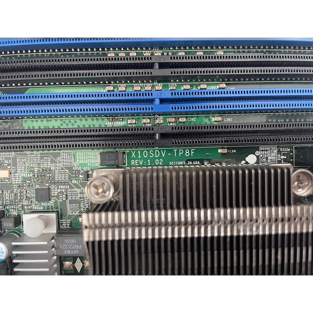 서버 마더보드 Supermicro X10DGQ X10SDV-7TP8F Xeon D-1518 4C8T NVME M.2 4 x SATA