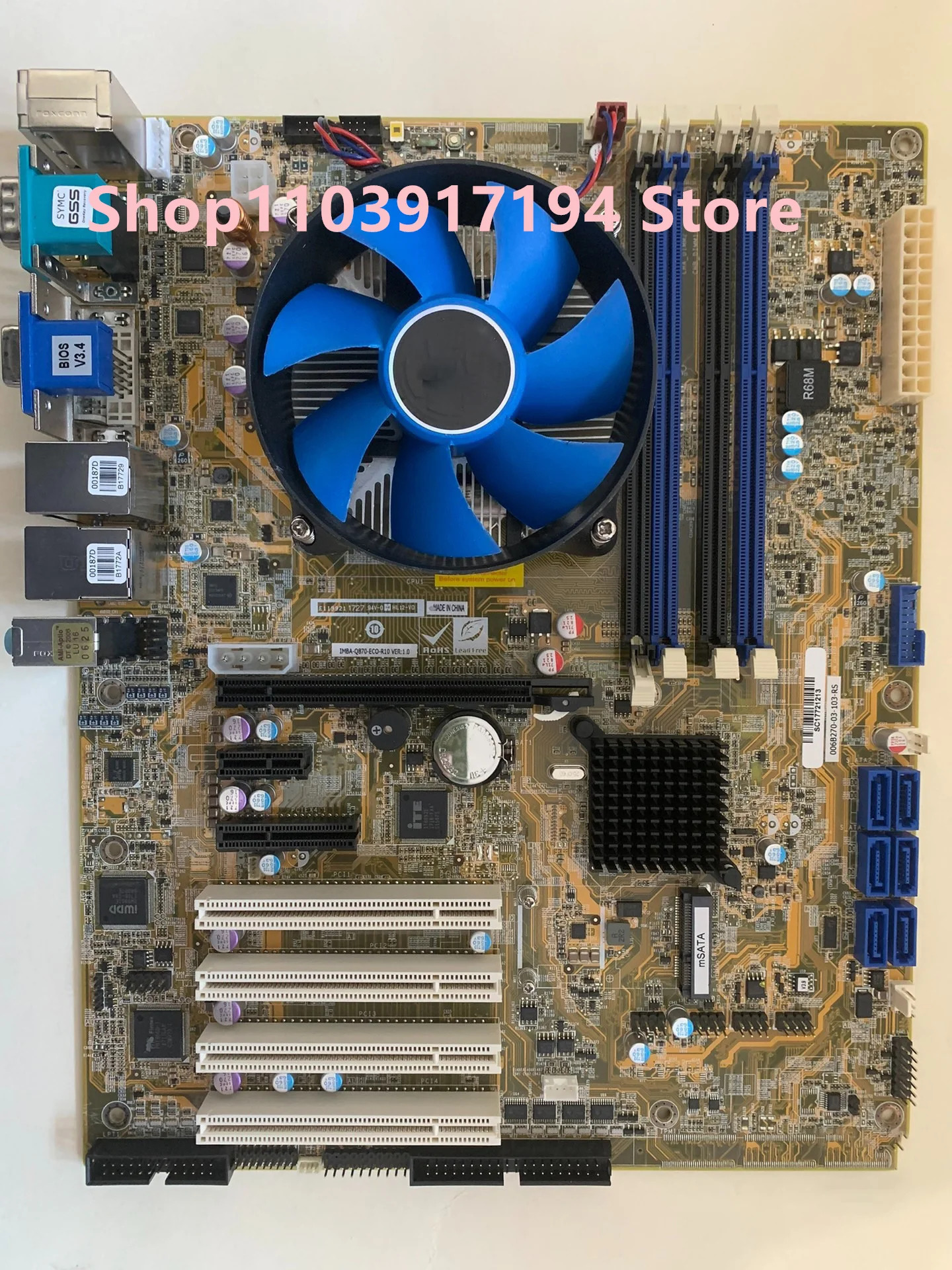 IEI IMBA-Q870-ECO-R10 산업제어 마더보드 IMBA Q870 ECO R10