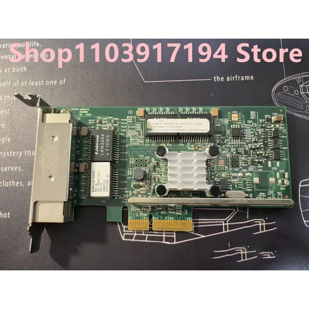 hp호환 331T 4 포트 기가비트 네트워크 카드 BCM5719 칩