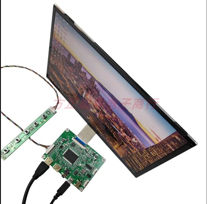10.1 인치 2K 디스플레이 모듈 그룹 키트 IPS VVX10T025J00 HDMI DVI VGAUSB5VDC12V 고해상도 2560X1600 1610