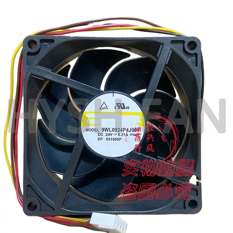 DC 냉각팬 방습 내유성 9WL0924P4J001 24V 0.21A IP68
