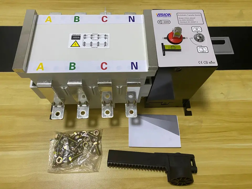 공장 ATS 자동 전환 스위치 400A 발전기 100A 250A 630A 800A 1000A 1600A