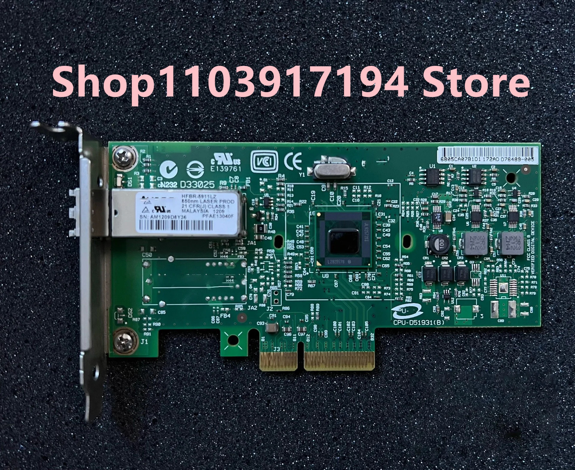 단일 포트 기가비트 광섬유 네트워크 카드 IBM 42C1752 42C1751 42C1750 9400PF