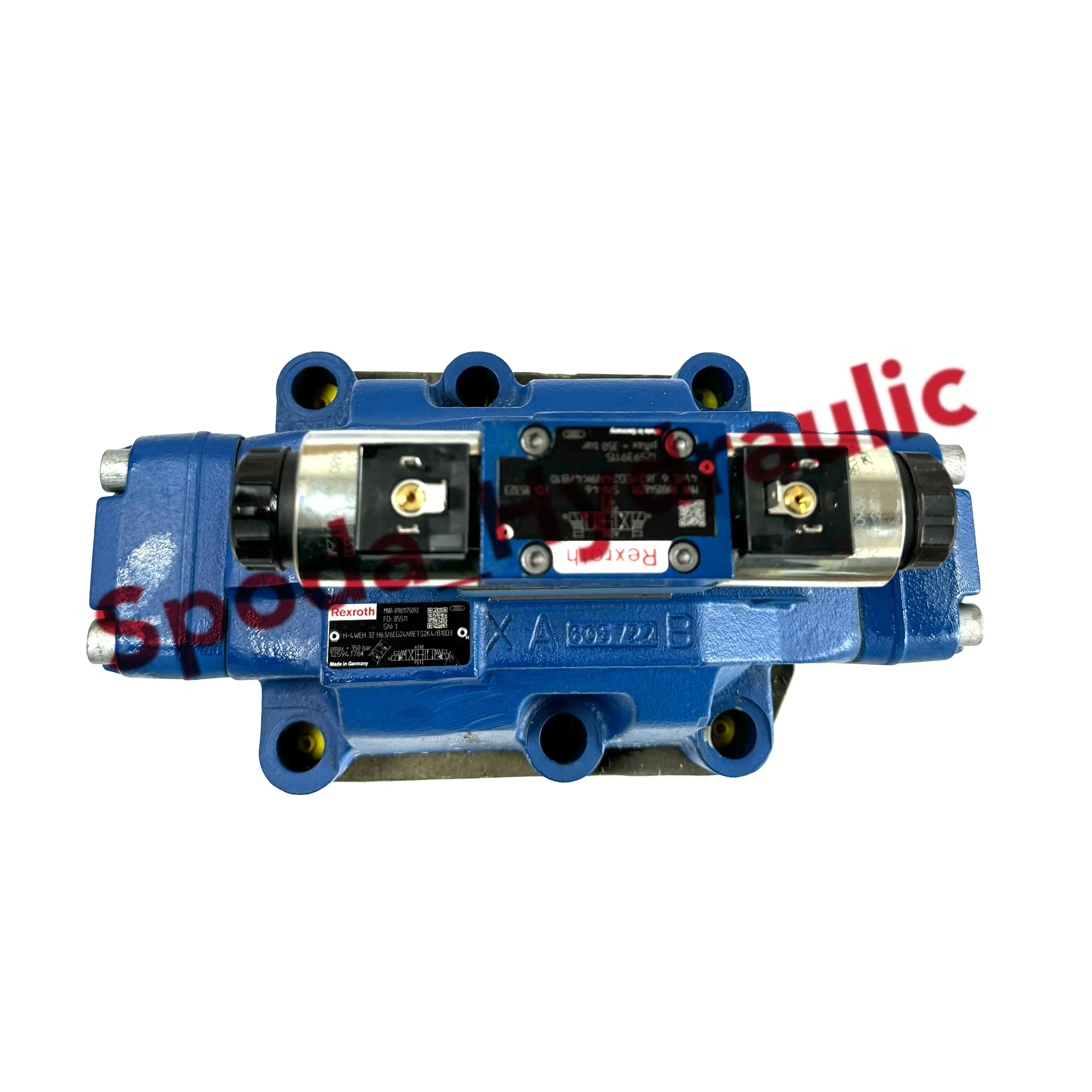 Rexroth 유압 밸브 32 H6X 6EG24N9ETS2K4 B10D3 R901175092 H-4WEH32H63 H-4WEH 신