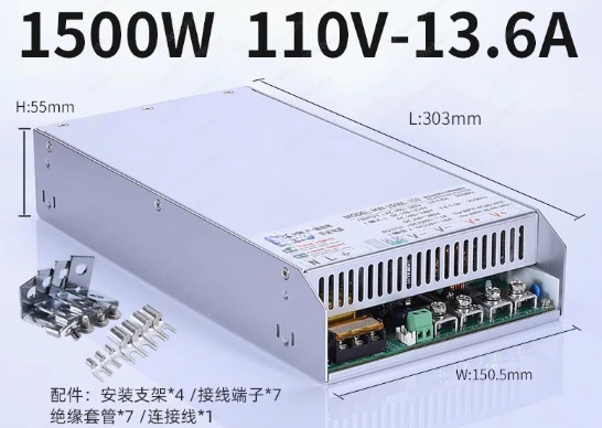 1500W PFC 전원 스위칭 전원공급장치 전압 전류 조절 12V 24V 36V 48V 60V 80V 150V 30A 40A 20A CC CV