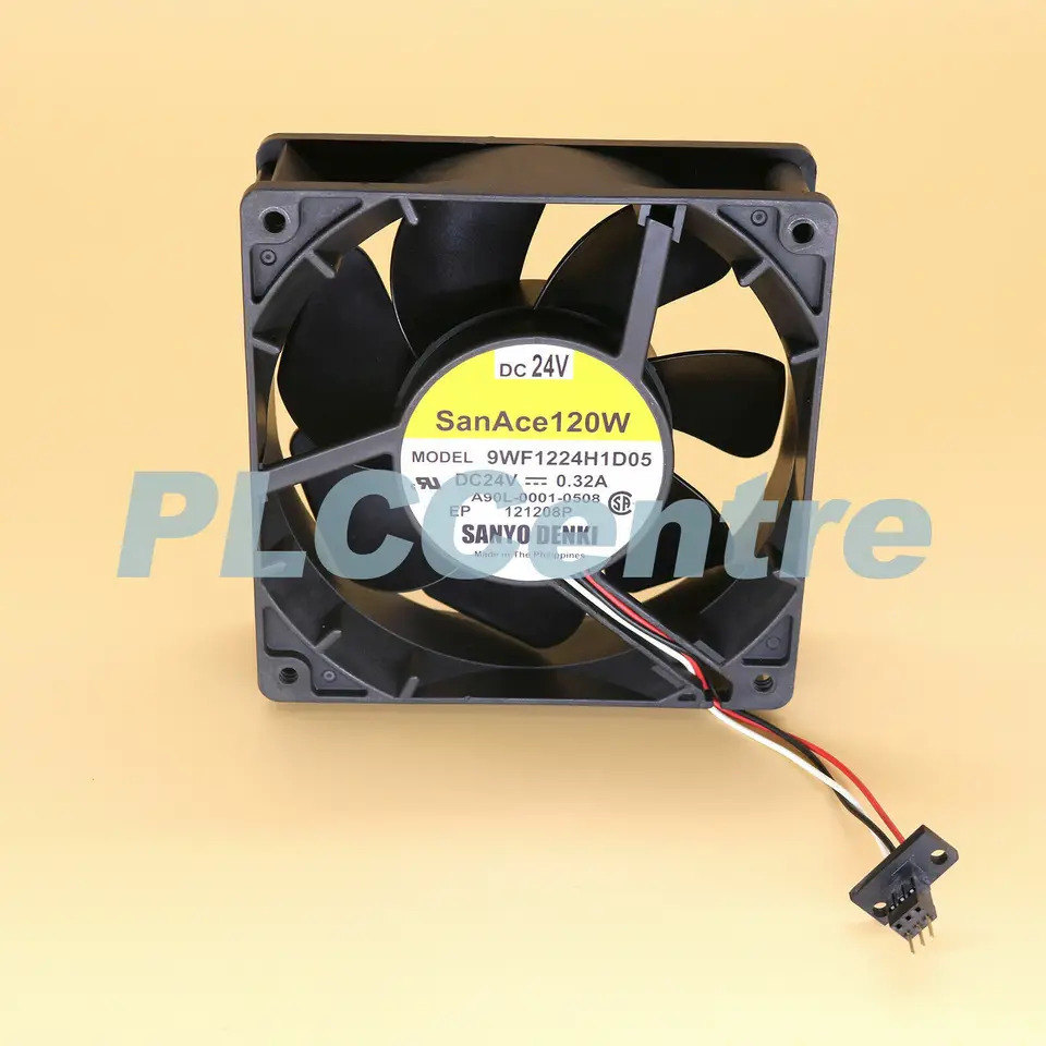 Sanace120W 냉각팬 Fanuc DC24V 0.32A 9WF1224H1D05 신 A90L-0001-0508