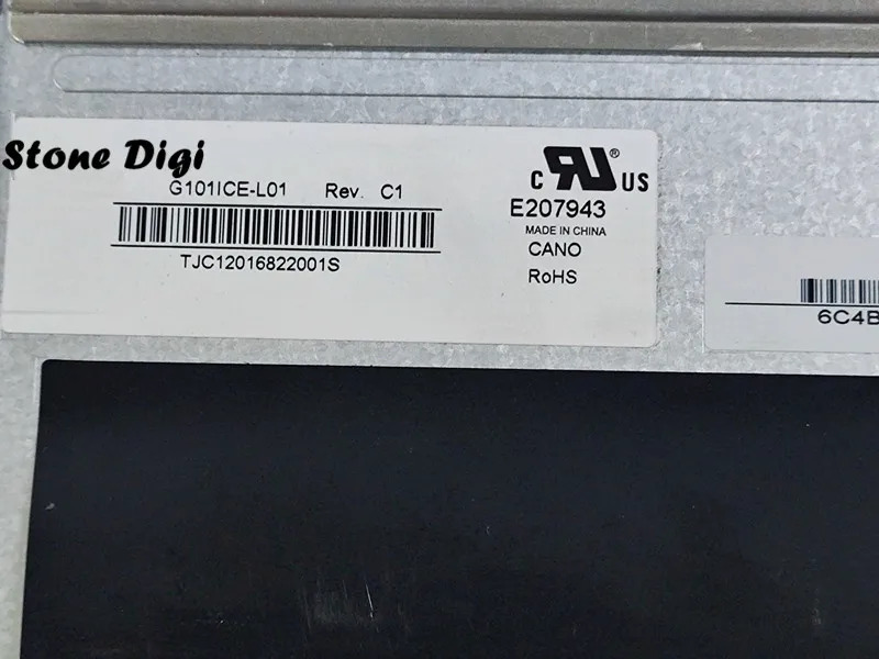 산업 장비LCD 스크린 디스플레이 패널 오리지널 등급 A G101ICE-L01 G101ICE L01 10.1 인치 1280x800