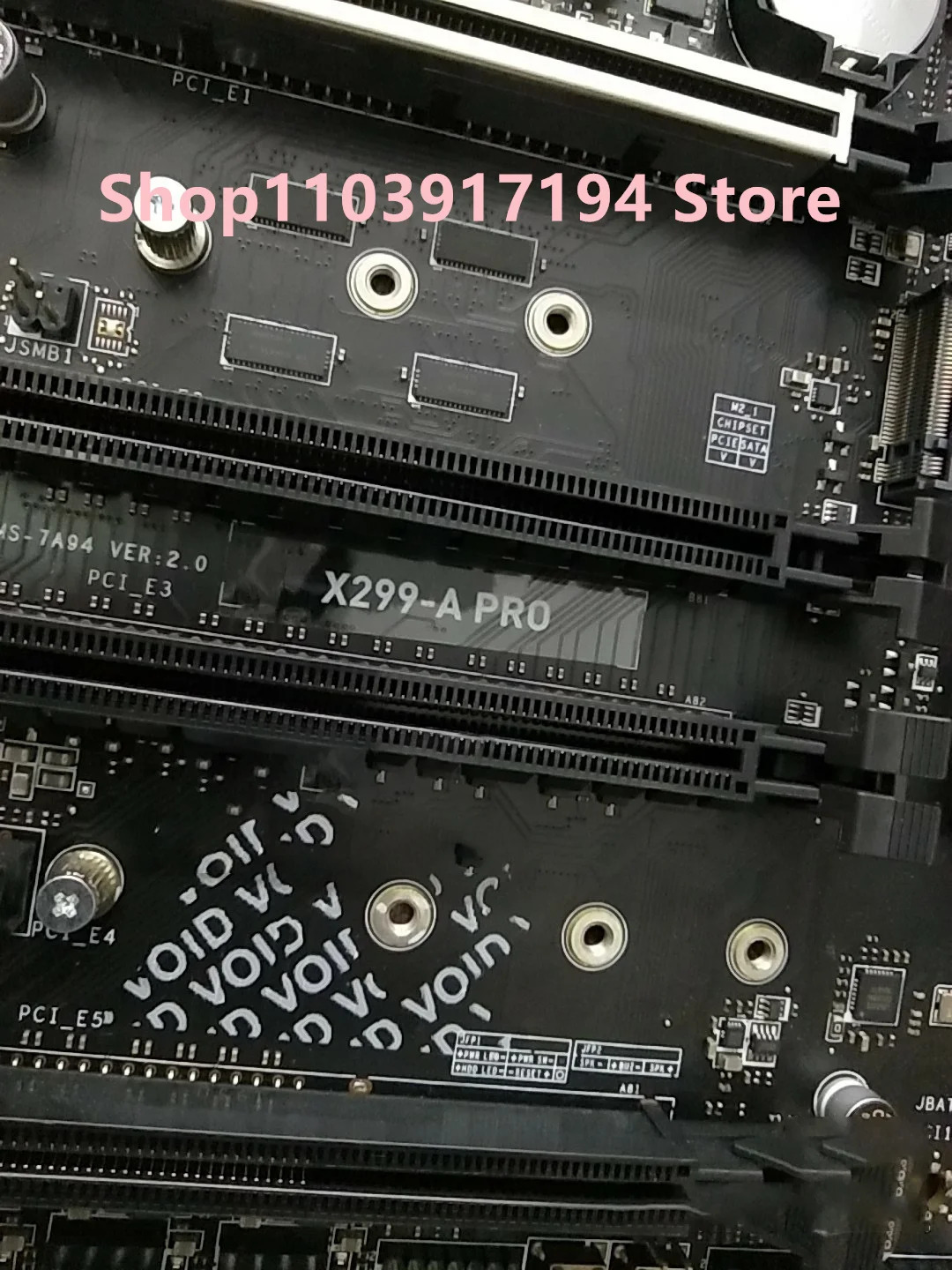 MSI X299-A PRO 마더보드용