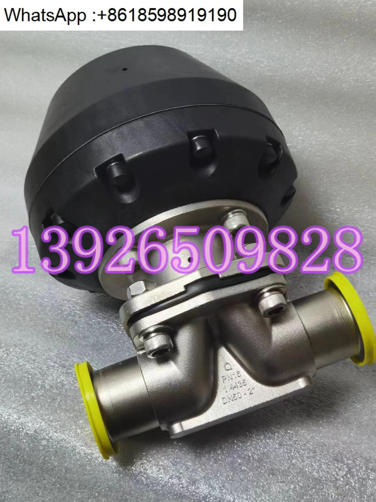 독일 GEMU687 50D88C3131J. N 1507 공압 다이어프램 밸브