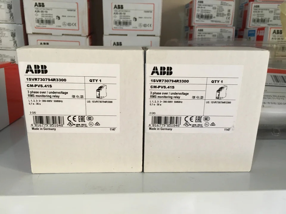 ABB 모니터링 릴레이 CM-PVS.31S 과전압 저전압 위상 손실 10102318