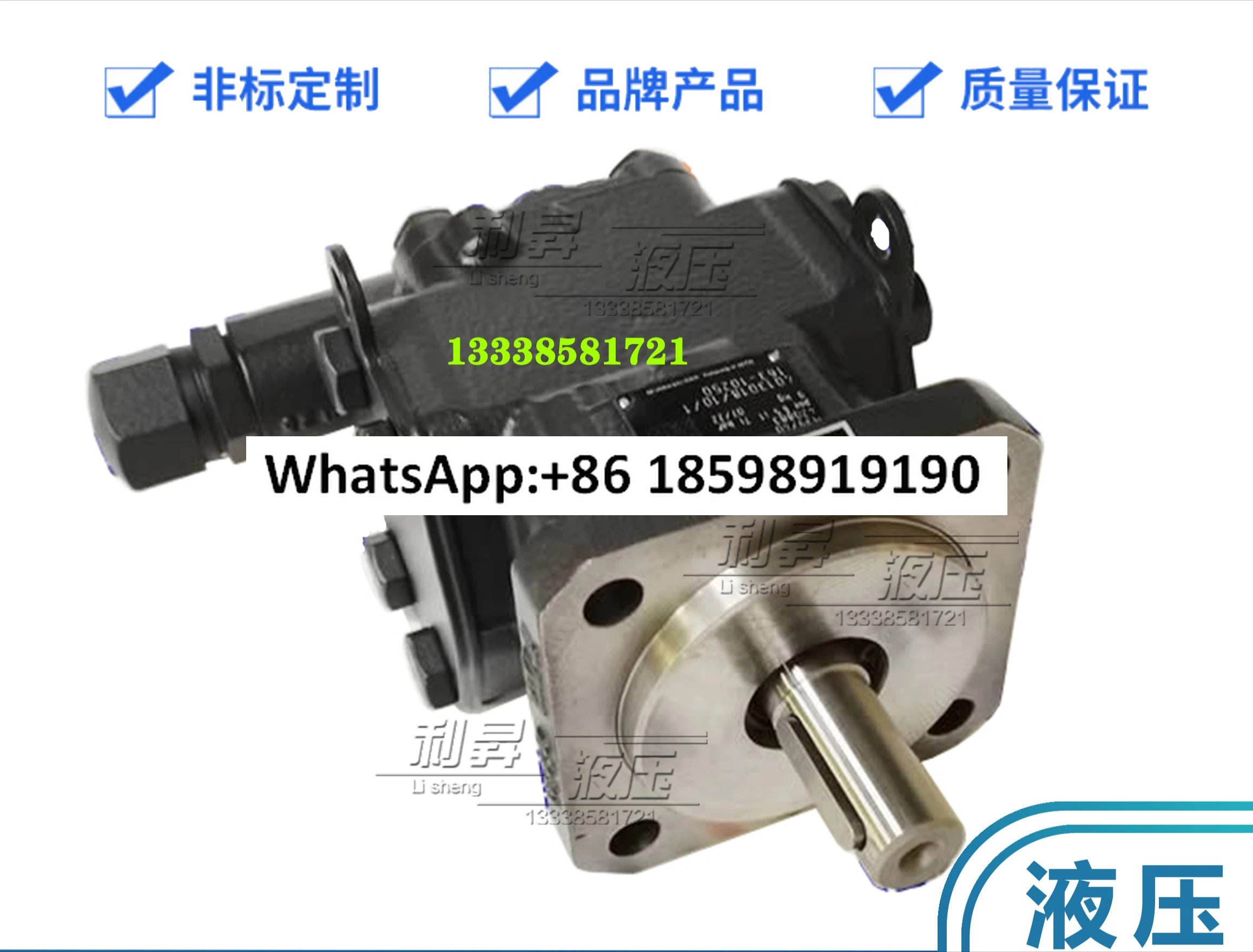 기어 펌프 R45/80 FL-Z-DB16-W-SAE2-R-SO 오일