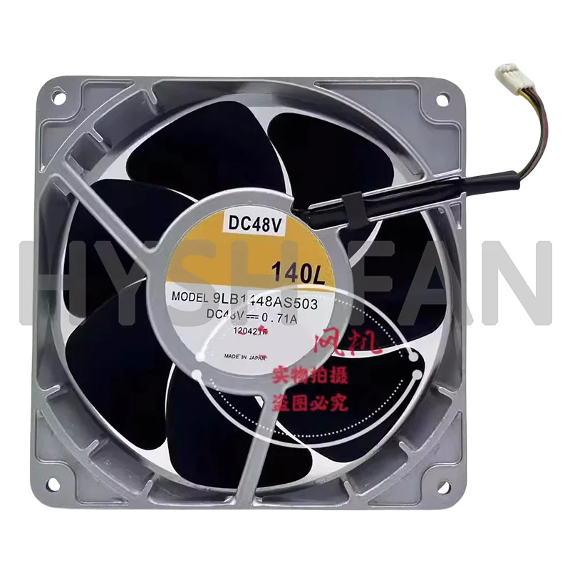 고온 냉각팬 9LB1448AS503 48V 0.71A 14050
