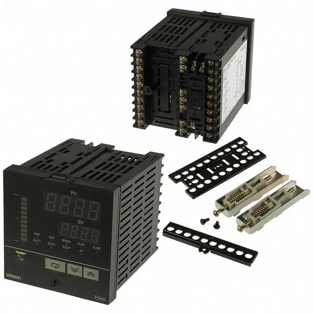 E5AK-PRR2-500 온도 컨트롤러 100-240VAC 릴레이 출력 패널 설치 보호 IP66 서모 스탯