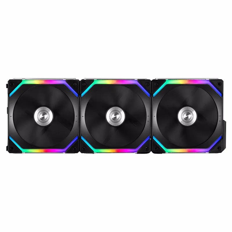 Building block fan SL120-3W Lianli chassis DRGB water cooling set wireless material splicing