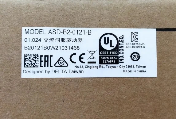 ASD-B2-0121-B 서보 드라이브 델타 뉴 포장