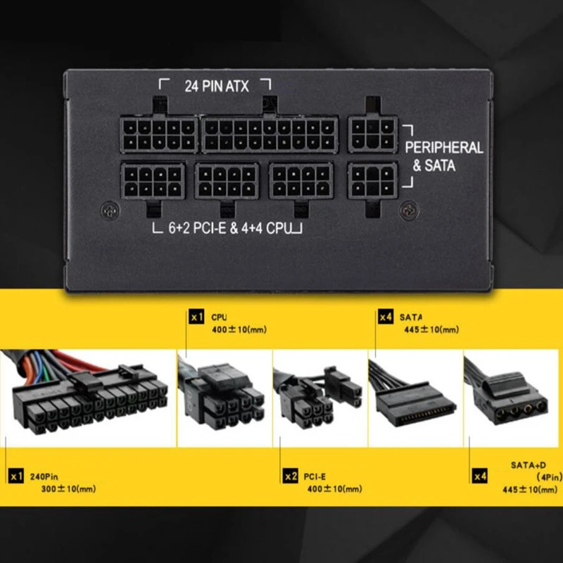 Corsair SFX 전원공급장치 새 원본 PSU 600W 450W 750W SF600 SF450 RPS0111 75-03455 RPS0025 SF750