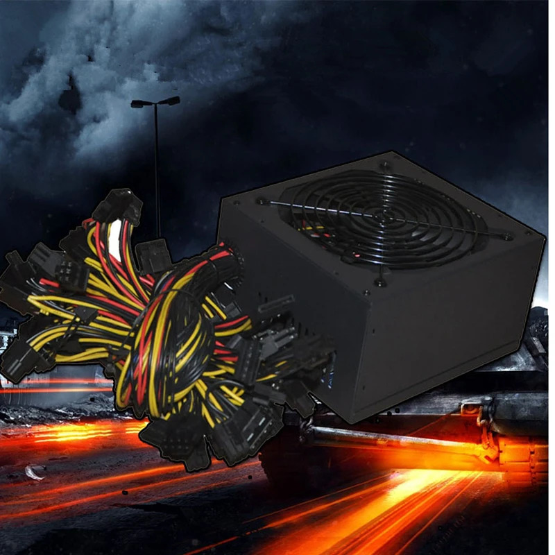 Thunderobot 1060 480 9380 9370 지지대 8 카드 전원공급장치 PSU 정격 1800W 피크 2000W SDGR-2000ETH 신